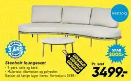 Bilka Stenholt loungesæt tilbud
