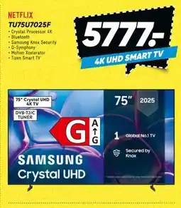 Bilka SAMSUNG TU75U7025F tilbud