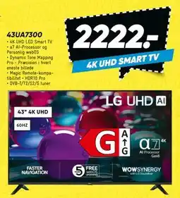 Bilka LG 43UA7300 tilbud