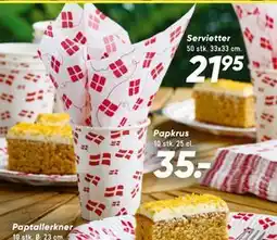 Bilka Servietter tilbud