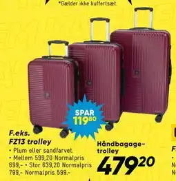 Bilka FZ13 trolley tilbud