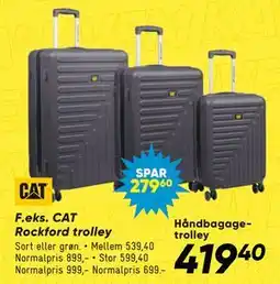 Bilka CAT Rockford trolley tilbud