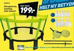 Bilka Stangtennis, bowling eller SlamIt tilbud