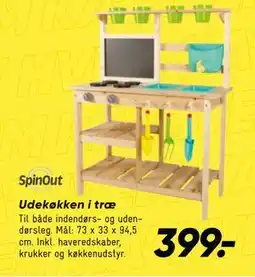 Bilka Udekøkken i træ tilbud