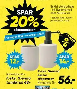 Bilka SPAR 20% på badartikler tilbud