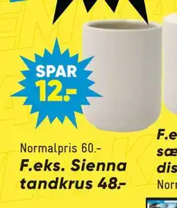 Bilka Sienna tandkrus tilbud
