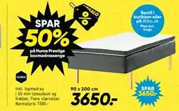 Bilka Huma Prestige boxmadrassenge tilbud