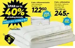 Bilka rullemadras tilbud