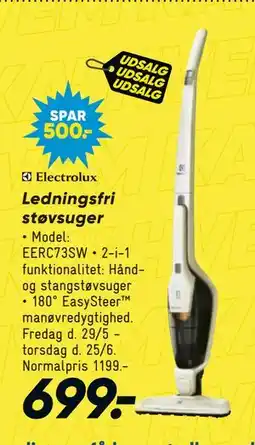 Bilka Ledningsfri støvsuger tilbud