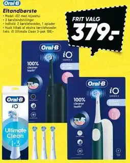 Bilka Oral-B Eltandbørste tilbud
