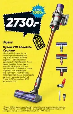 Bilka Dyson V10 Absolute Cyclone tilbud