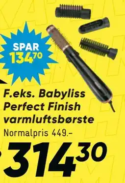 Bilka Babyliss Perfect Finish varmluftsbørste tilbud