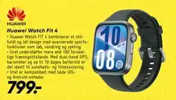 Bilka Huawei Watch Fit 4 tilbud
