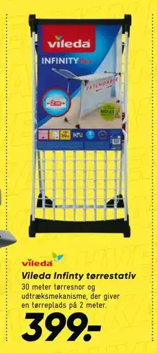 Bilka Vileda Infinty tørrestativ tilbud