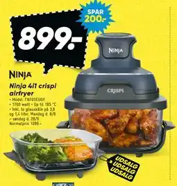 Bilka Ninja 4i1 crispi airfryer tilbud