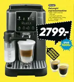 Bilka DeLonghi espressomaskine tilbud
