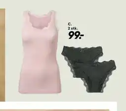 Bilka Undertrøje eller 2-pak trusser tilbud