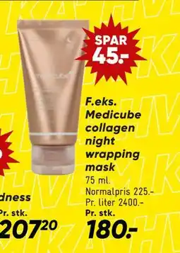 Bilka Medicube collagen night wrapping mask tilbud