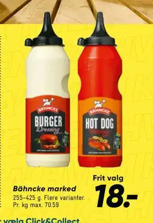 Bilka Bähncke marked tilbud