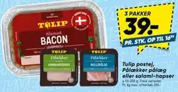 Bilka Tulip postej, Pålækker pålæg eller salami-hapser tilbud