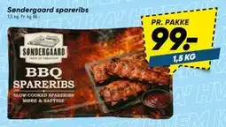 Bilka Søndergaard spareribs tilbud