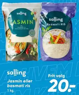 Bilka Jasmin eller basmati ris tilbud