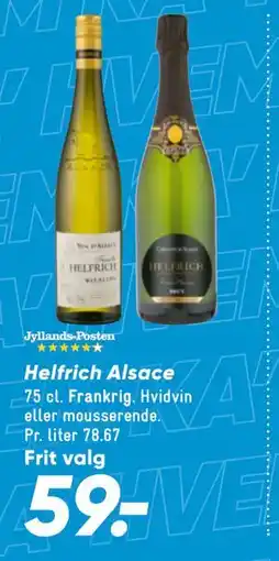 Bilka Helfrich Alsace tilbud