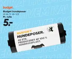 Bilka Budget hundeposer tilbud