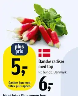 Føtex Danske radiser med top tilbud