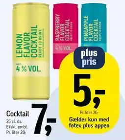 Føtex Cocktail tilbud