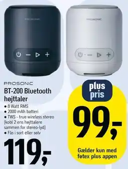 Føtex BT-200 Bluetooth højttaler tilbud
