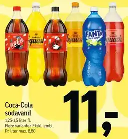 Føtex Coca-Cola sodavand tilbud