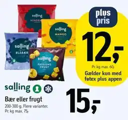 Føtex Bær eller frugt tilbud