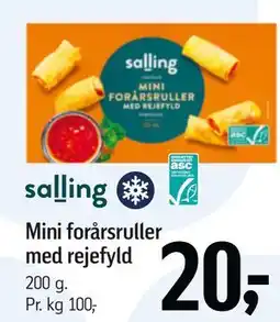 Føtex Mini forårsruller med rejefyld tilbud