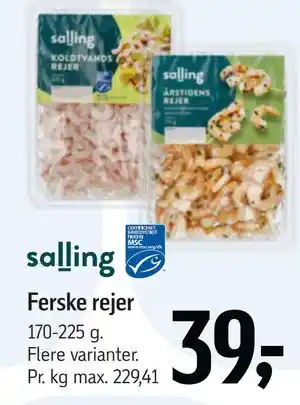 Føtex Ferske rejer tilbud