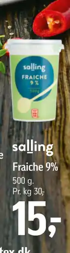 Føtex salling Fraiche 9% tilbud