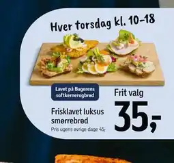 Føtex Frisklavet luksus smørrebrød tilbud