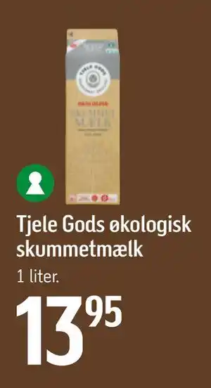 Føtex Tjele Gods økologisk skummetmælk tilbud