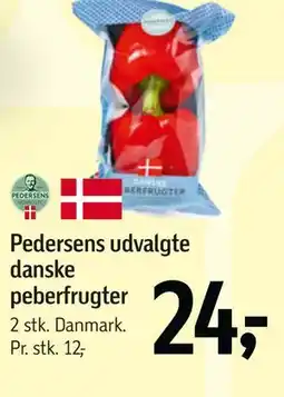 Føtex Pedersens udvalgte danske peberfrugter tilbud