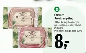 Føtex Familien Jacobsen pålæg tilbud