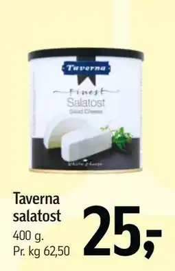 Føtex Taverna salatost tilbud