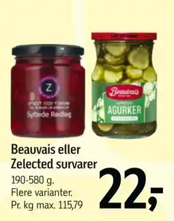 Føtex Beauvais eller Zelected survarer tilbud