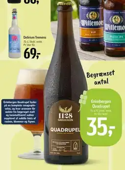Føtex Grimbergen Quadrupel tilbud