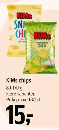 Føtex KiMs chips tilbud