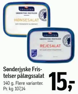 Føtex Sønderjyske Fristelser pålægssalat tilbud