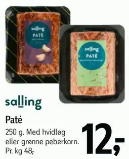 Føtex Paté tilbud
