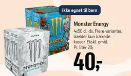 Føtex Monster Energy tilbud