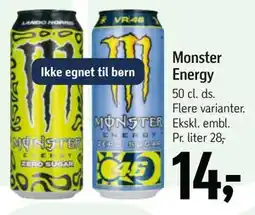 Føtex Monster Energy tilbud