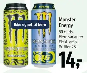 Føtex Monster Energy tilbud