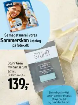 Føtex Stuhr Grow my hair serum tilbud